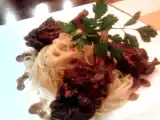 Receita Costeleta de cordeiro ao molho de ervas com tagliolini aromático