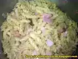 Receita Macarrão parafuso com presunto e bacon