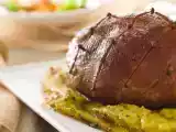 Receita Tender com abacaxi e molho de mostarda