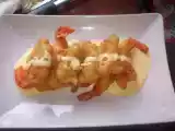 Receita Camarões e alcachofras com maionese de laranja