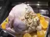 Receita Peru com manga