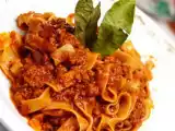 Receita Ragu a bolognesa