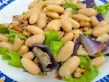 Receita Salada de sardinha com feijão branco