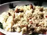 Receita Risoto à brasileira com amêndoas e salsa