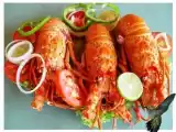 Receita Lagosta ao alho e óleo paraibano