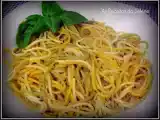 Receita Esparguete ao alhinho