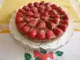 Receita Tarte de chocolate e morangos