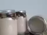 Receita Iogurtes de bolacha maria