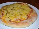 Receita Pizza margherita (vegetariana)