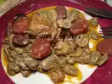 Receita Favas guisadas com enchidos