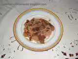 Receita Esparguete integral com legumes