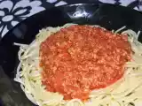 Receita Bolonhesa de soja (vegetariana)