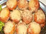 Receita Receita de sonho salgado e recheado com creme de milho