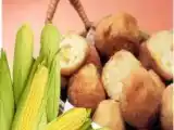 Receita Bolinha de milho com catupiry