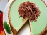 Receita Torta de chocolate com queijo e menta
