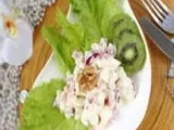 Receita Salada de alface com frutas