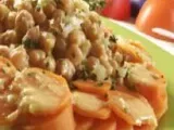 Receita Salada de grão-de-bico e cenoura