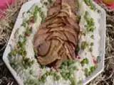 Receita Lagarto ao molho de café marmorizado