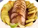 Receita Lombo com purê de maçã