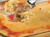 Receita Torta de arroz com frango