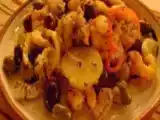 Receita Salmão ao molho de camarão