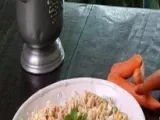 Receita Salada de macarrão colorida