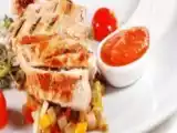 Receita Filé de frango cozido no microondas
