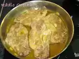 Receita Costeletas de porco com caril & mel a acompanhar com arroz de açafrão