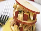 Receita Salada de frango com maçã e palmito