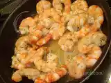 Receita Gambas ao alhinho com tempero de ervas aromaticas
