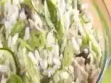 Receita Salada de arroz com pepino