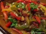 Receita Antepasto de pimentões