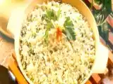 Receita Arroz amanteigado