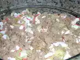 Receita Atum com massa de ovo