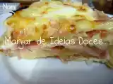 Receita Pão de forma com paio fumado e queijo