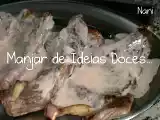 Receita Costeletas de vitela com molho de natas