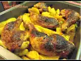 Receita Frango com mel e laranja