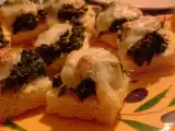 Receita Entrada rápida de grelos e queijo