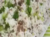 Receita Arroz com carne moída