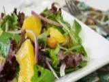 Receita Salada com laranja e castanha de caju