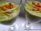 Receita Sopa fria de abacate