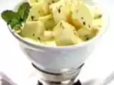 Receita Melão com creme de pêssego