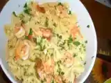 Receita Gravatinha ao camarão
