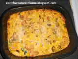 Receita Pudim de pão e milho