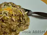 Receita Risotto de espinafres e pinhões