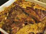 Receita Entrecosto e arroz no forno