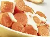 Receita Cenouras assadas com creme de gengibre
