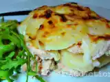 Receita Salmão gratinado