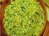 Receita Arroz verde