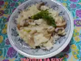 Receita Risotto de cogumelos e funcho